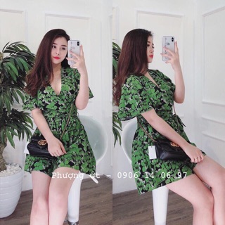 Jum hoa cổ đắp chéo