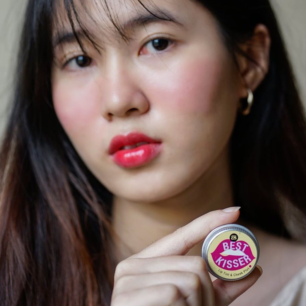 Son dưỡng có màu kiêm má hồng giúp làm hồng môi và má tự nhiên BareSoul Lip Tint & Cheek Plus (Đỏ/Cam/Hồng) 10g