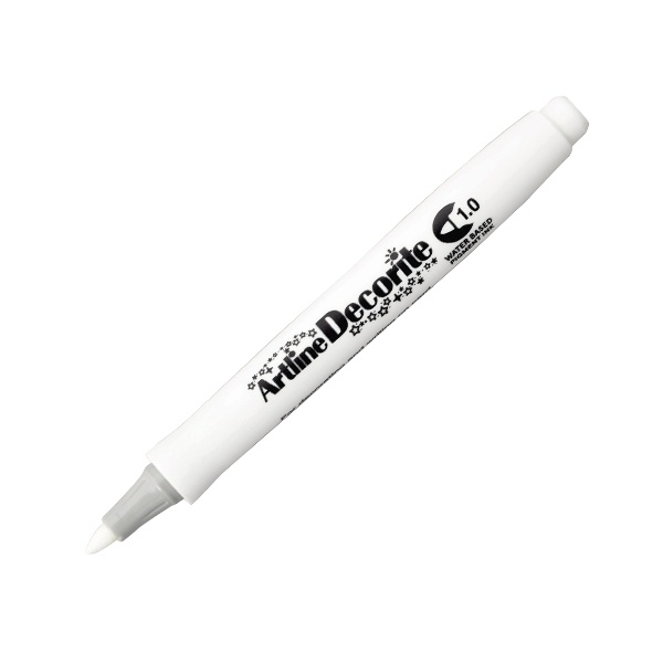 Bút Vẽ Màu Nổi - Artline Decorite 1.0mm (EDF-1WH)