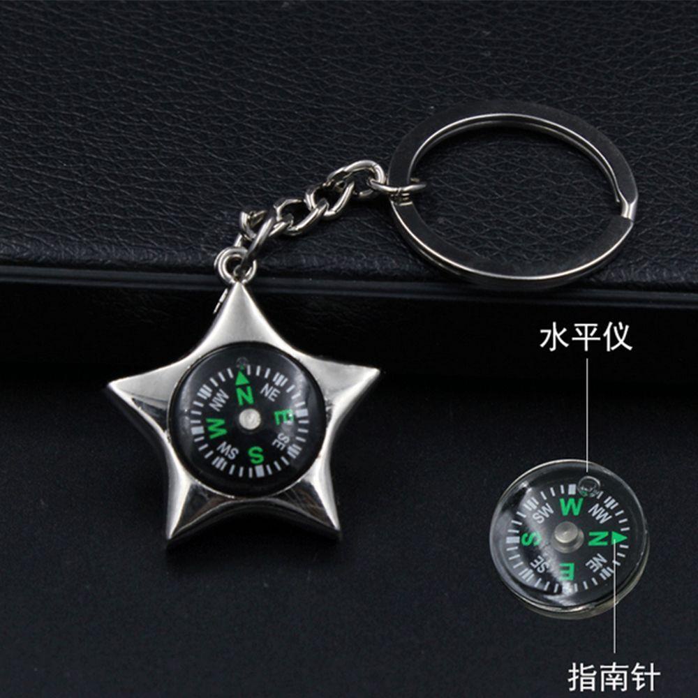 Móc Khóa Hình Ngôi Sao Năm Cánh Sáng Tạo