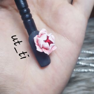 Hoa sen đá lớn-hoa bột mỹ nail