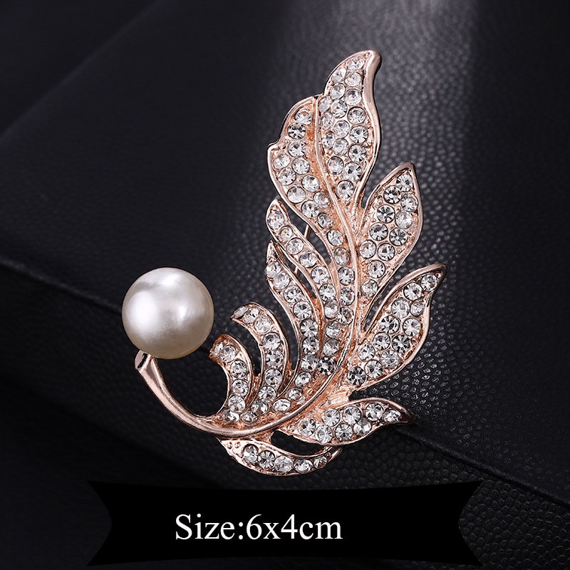 Ghim Cài Áo Hình Hoa Tulip Đính Đá Nhân Tạo Thời Trang Cho Nữ