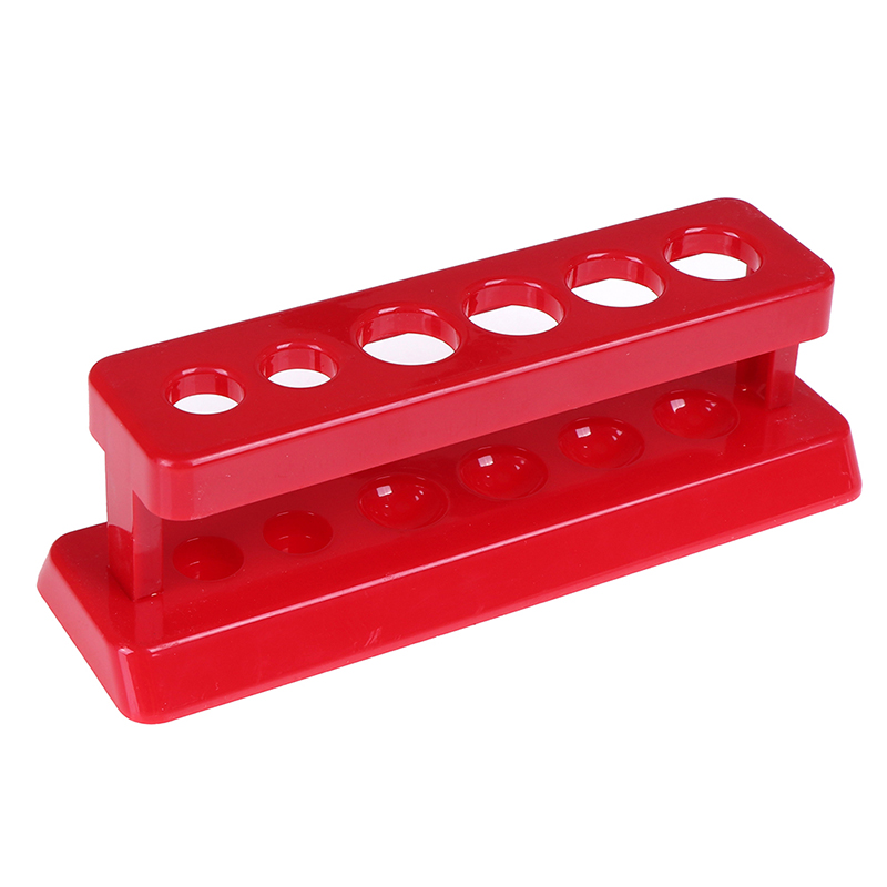 Giá để ống nghiệm bằng nhựa 4 lỗ 6 lỗ tiện dụng chất lượng cao