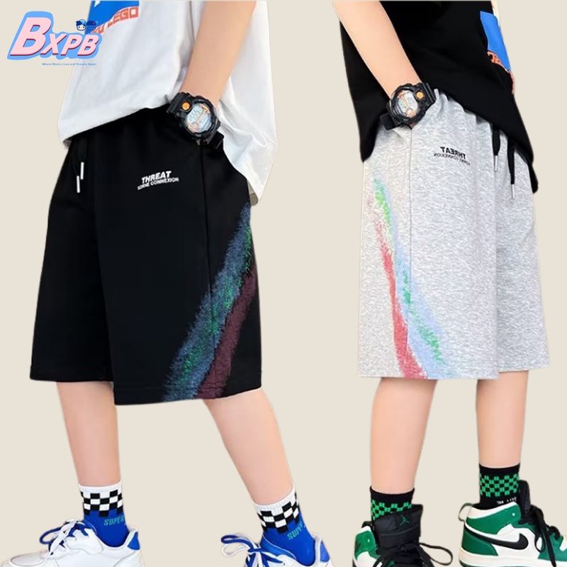 Quần short thể thao BXPB dáng suông thoải mái thời trang hè cho bé trai từ 3-15 tuổi
