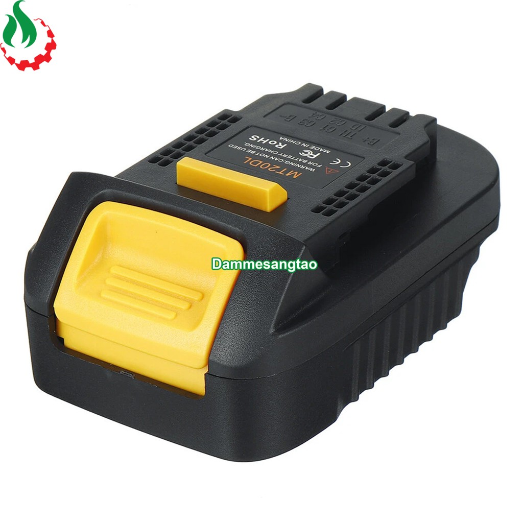 DMST Đế chuyển pin Makita 18V sang máy Dewalt 18V