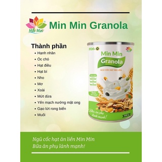 Ngũ cốc hạt ăn liền Min Min