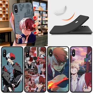 Ốp Điện Thoại Hình Shoto Todoroki Dft70 Cho Xiaomi Redmi Note 9 Pro Max Prime 9t 9s 9c Nfc