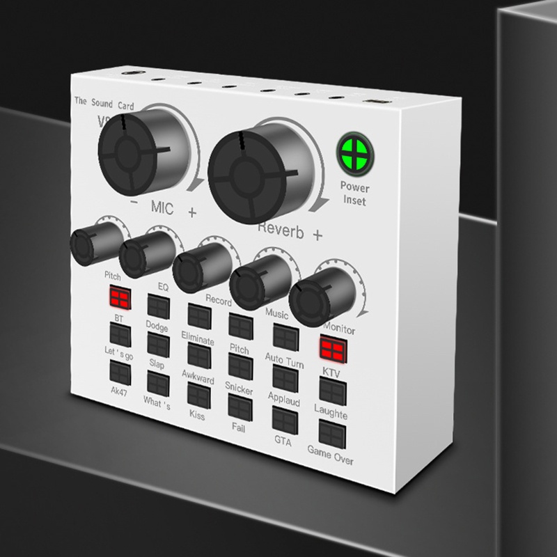【3C】Bảng Âm Thanh Chỉnh Được Reverb Có Thể Điều Chỉnh Âm Thanh Cho Bản Mạch Hiệu Âm 360° Pickup