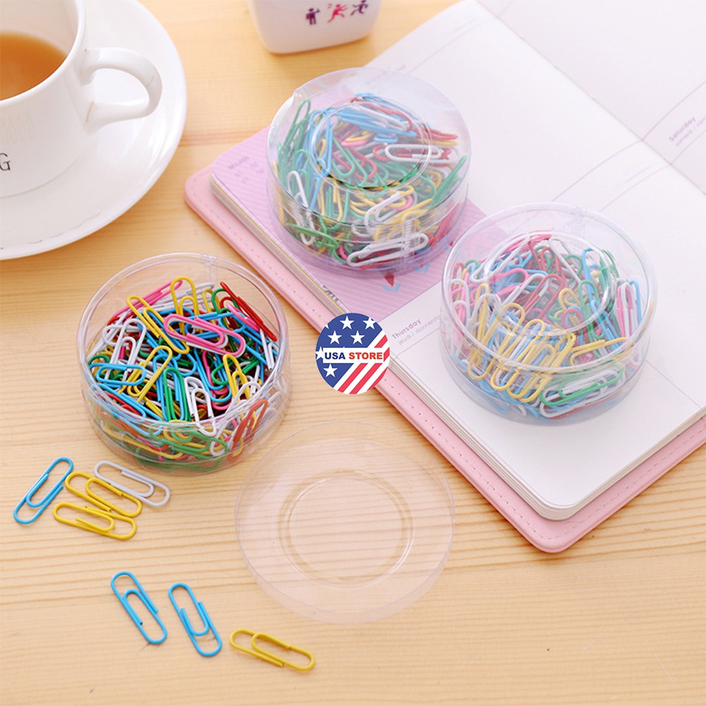 Set 70 Ghim Cài Văn Phòng Nhiều Màu