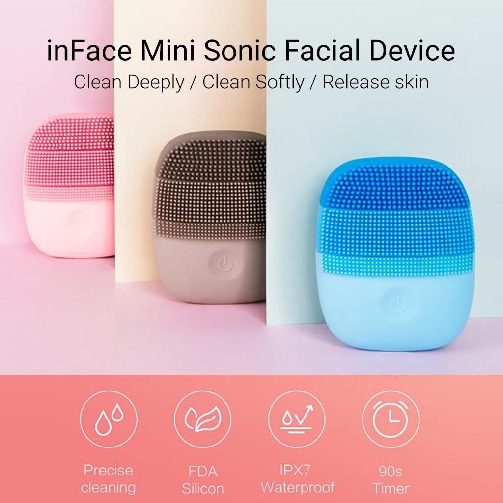 Máy Rửa Mặt Xiaomi inFace Sonic Facial Device MS2010 Mini - Hàng Chính Hãng - Bảo Hành 12 Tháng