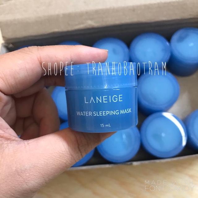 Mặt nạ ngủ Water Sleeping Mask mini 15ml