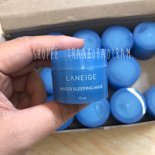 Mặt nạ ngủ Water Sleeping Mask mini 15ml