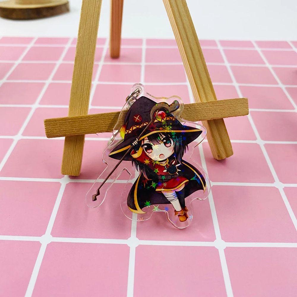 Móc Khóa Acrylic Hình Nhân Vật Hoạt Hình Megumin Sáng Tạo