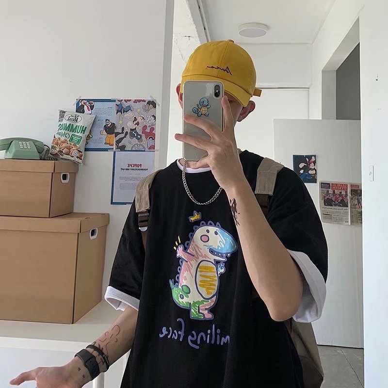 Áo Thun Tay Ngắn Thời Trang Dành Cho Nam Size M-8Xl