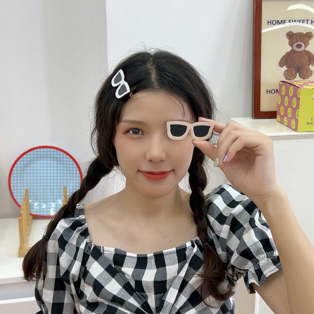 Kẹp Tóc Cài Hình Kính Mắt Sunglasses