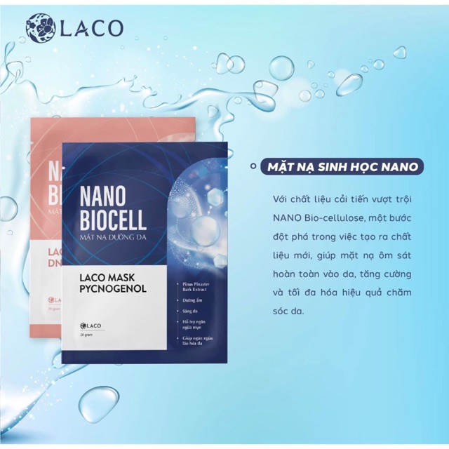 MASK NANO BIOCELL ( LACO ) chính hãng