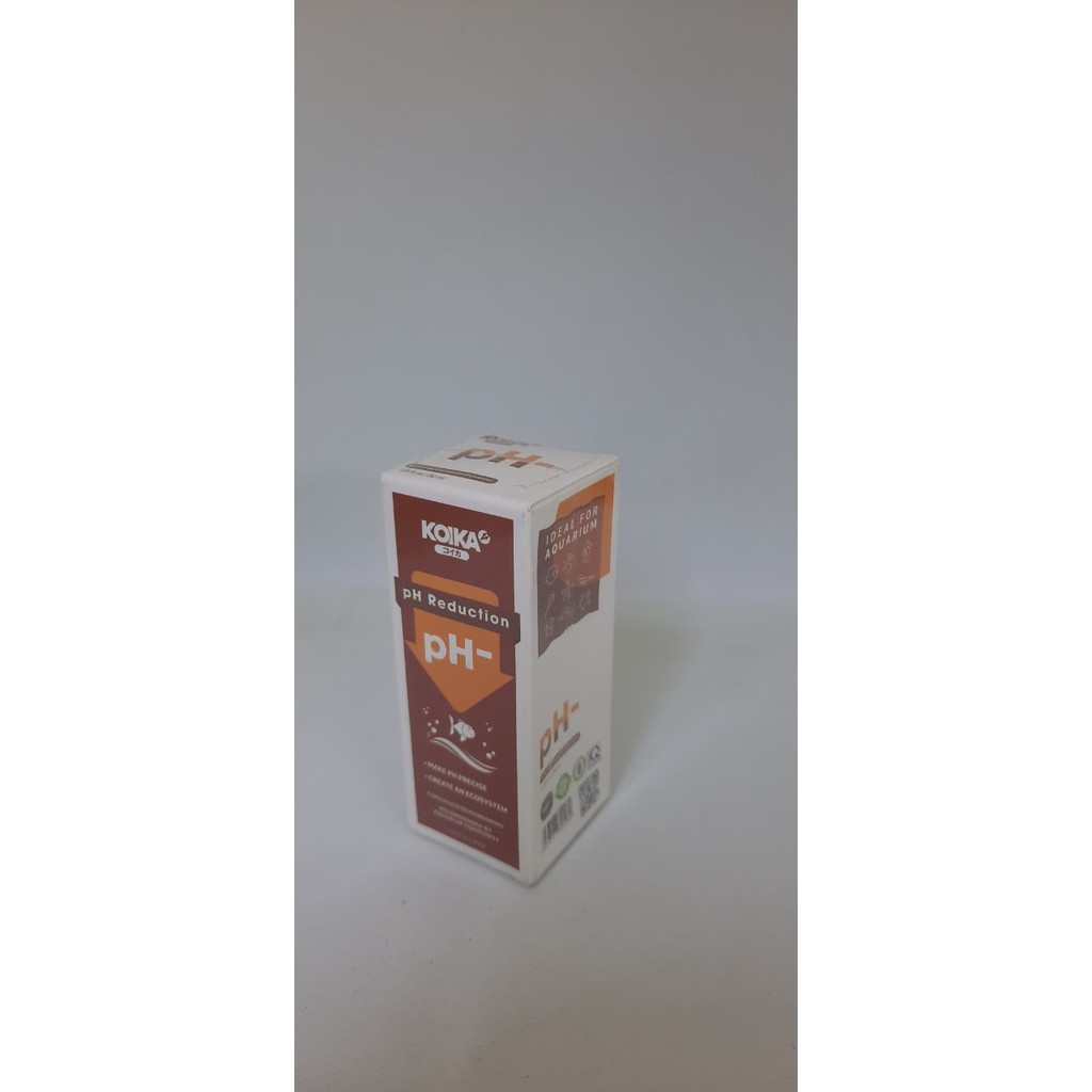 KOIKA pH- (chai 30ml)  VI SINH ĐẶC BIỆT GIÚP GIẢM PH MÔI TRƯỜNG CHUYÊN DÙNG CHO CÁ VÀ TÉP CẢNH