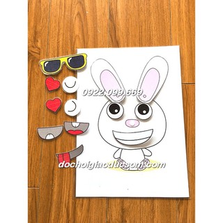 Bé học về biểu cảm cảm xúc - HỌC LIỆU CHO BÉ yêu phát triển toàn diện