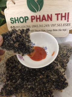 set 10c bánh đa vừng đen Đô lương ( bánh sống)