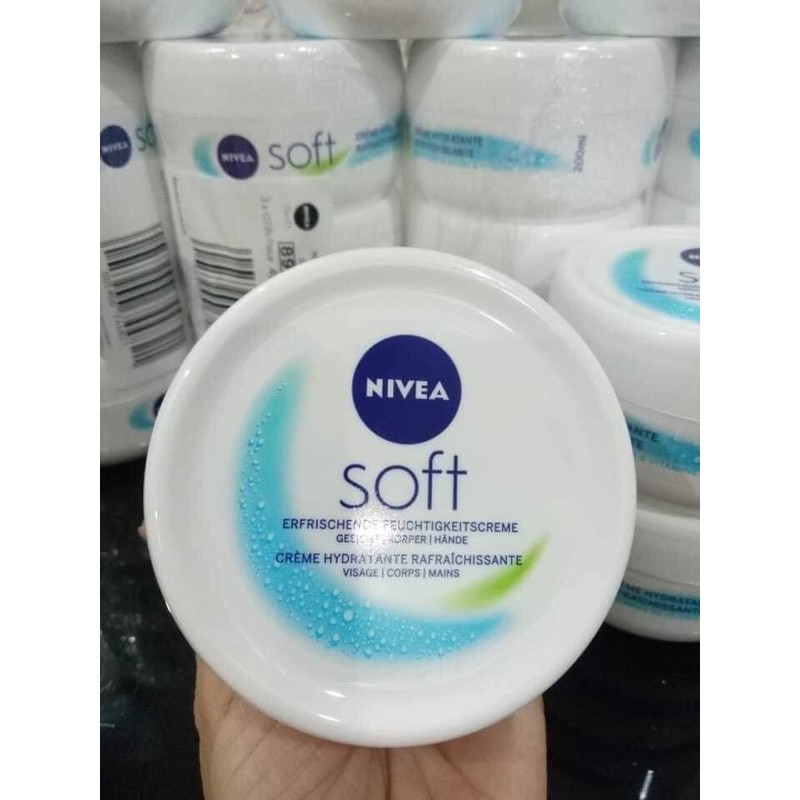 kem dưỡng nivea soft Đức