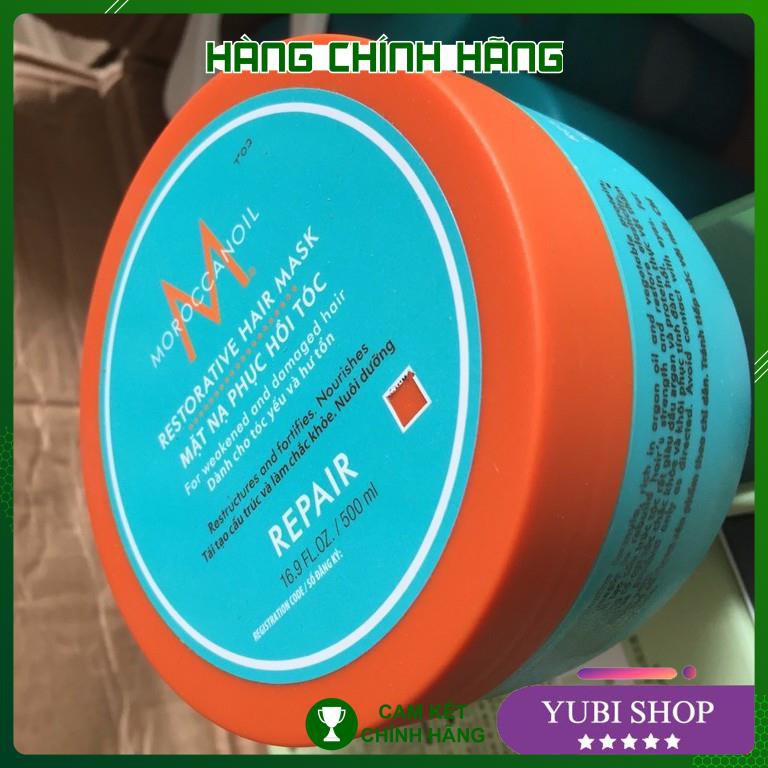 Kem Ủ Tóc Moroccanoil Restorative Hair Mask 500ml Phục Hồi Hư Tổn Cho Tóc Chính Hãng - Israel  - Hot