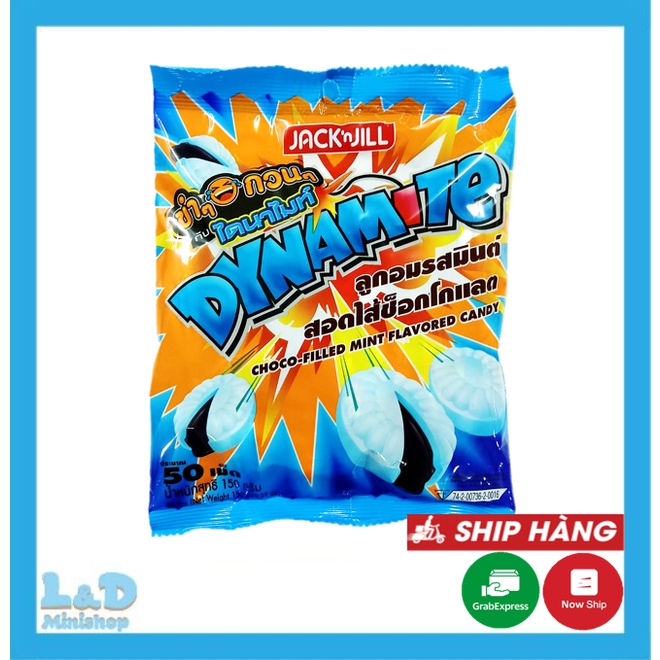 Kẹo Dynamite Bạc Hà Nhân Socola Thái Lan 150gr