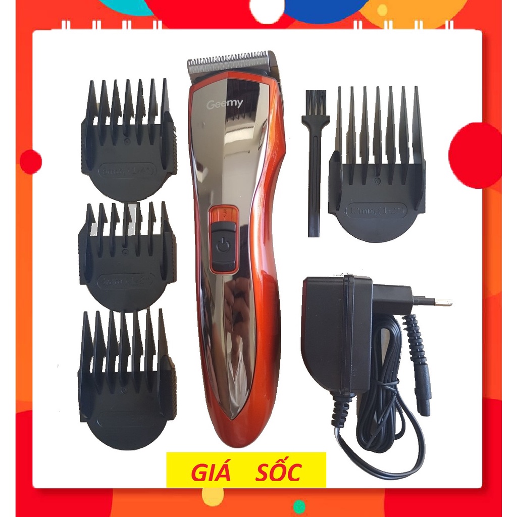 Tông đơ cắt tóc Geemy GM6027 cắt tỉa tiện dụng cho gia đình