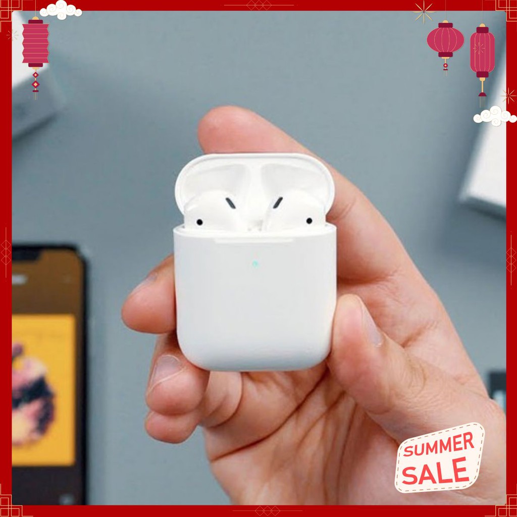 [AIRPODS 2] tai nghe bluetooth không dây nhét tai đổi tên định vị Phiên Bản Airpod 2 cao cấp ZOABSHOP03