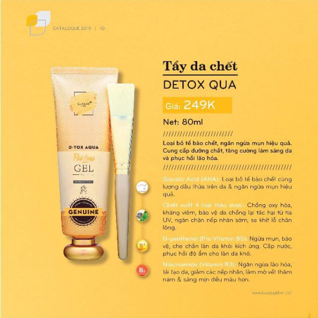 Tẩy tế bào chết Detox AQUA LUXURY GIRL | BigBuy360 - bigbuy360.vn