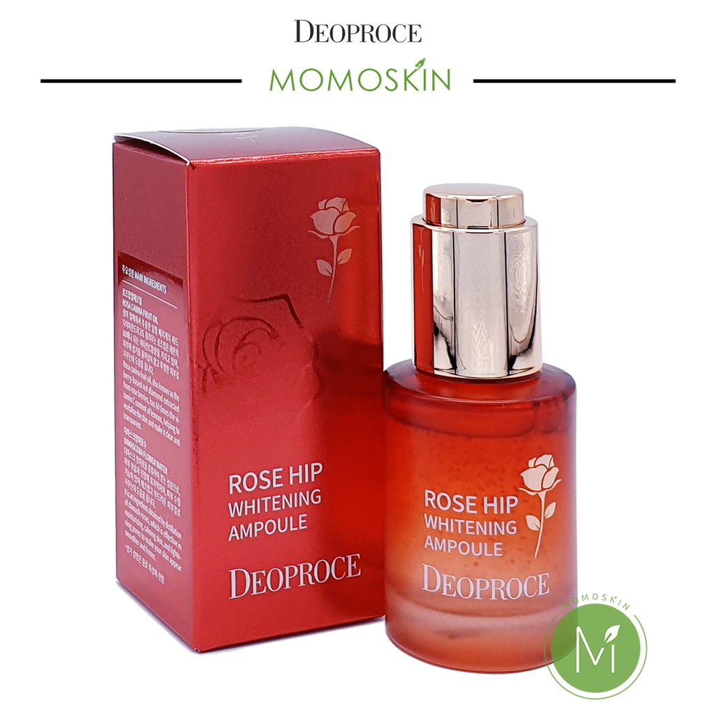 Tinh Chất Làm Trắng Hông 28ml 【DEOPROCE】 Rose hip whitening ampoule [ Dưỡng Ẩm / Làm Sáng Da / Chống Nhăn ]