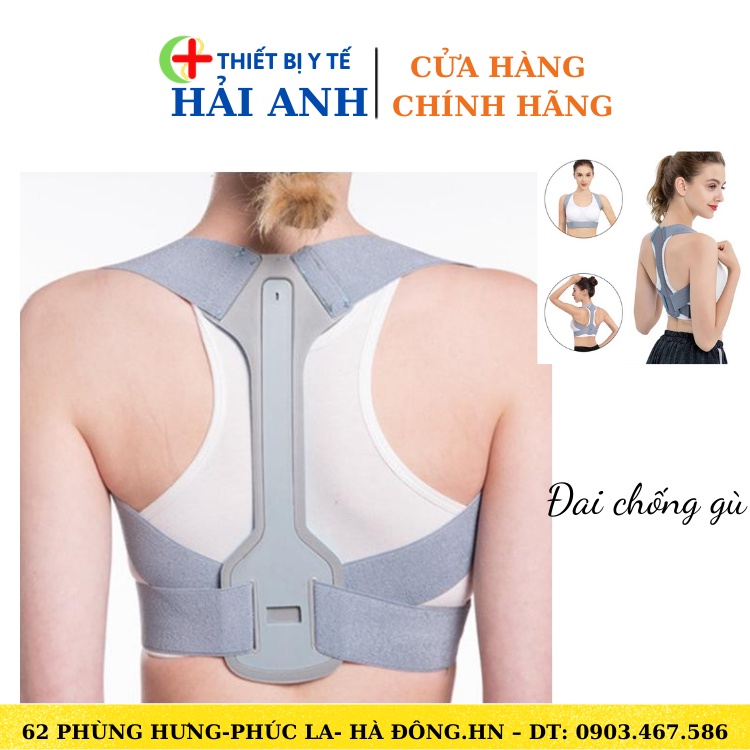 Đai Chống Gù Lưng Có Nẹp Cải Thiện Cột Sống SAMEPEAK Cho Người Lớn