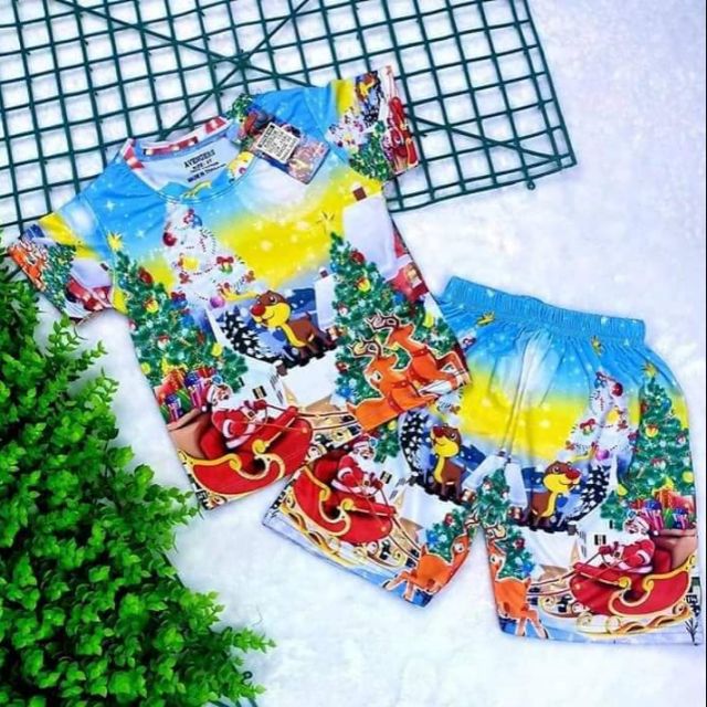 Đồ bộ thun thái bé trai. Gái noel
