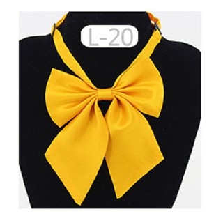 Nơ đeo cổ nữ, nơ thời trang màu trơn