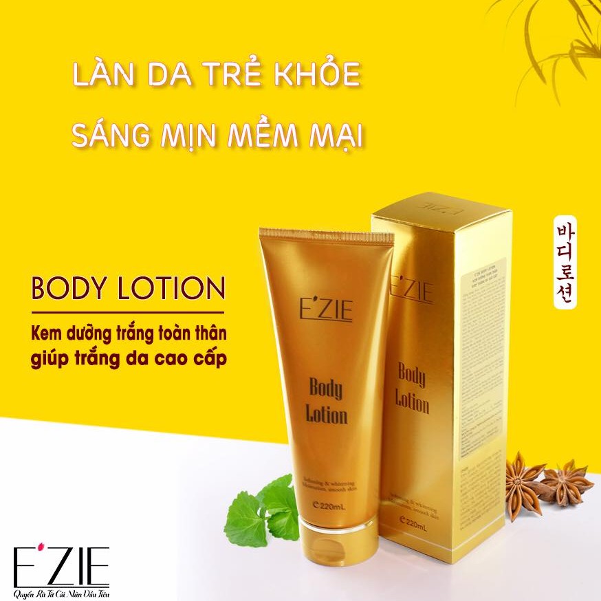 E'ZIE Body Lotion- Kem Dưỡng Toàn Thân Giúp Trắng Da Cao Cấp Hàn Quốc