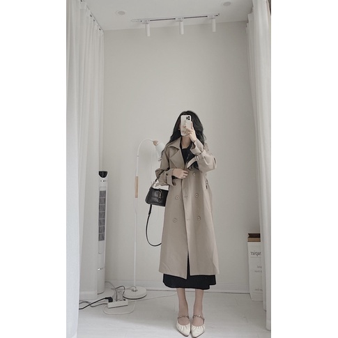 Măng tô dài chất đẹp dày dặn Samhyewear | BigBuy360 - bigbuy360.vn