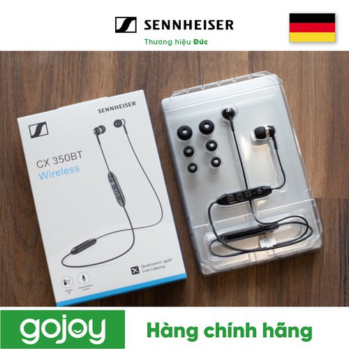 Tai nghe SENNHEISER CX 350BT có mic Bluetooth 5.1 độ trễ thấp Smart Control - Bảo hành chính hãng 24 tháng