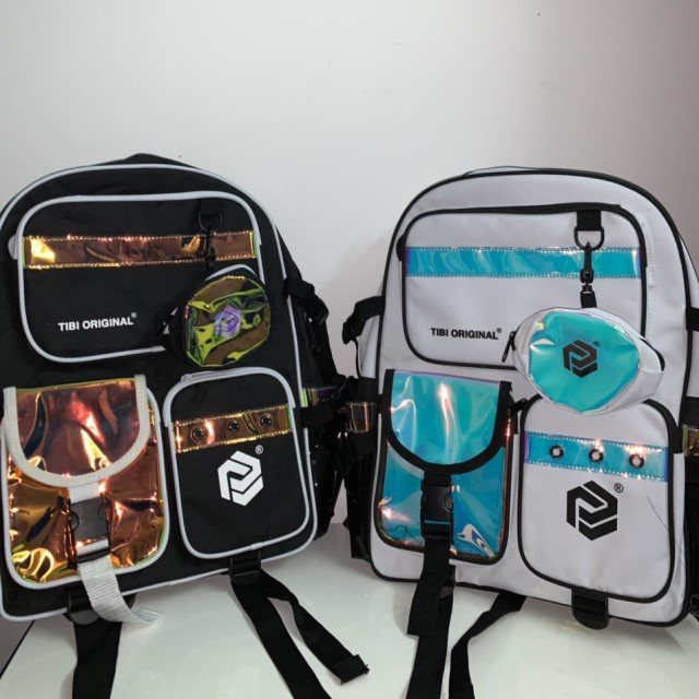 [KÈM ẢNH THẬT] Balo Local Brand Đi Học Tbi Hologram Nam Nữ Chống Nước (Chuẩn Cao Cấp) (Full Tag Và Giấy Thơm