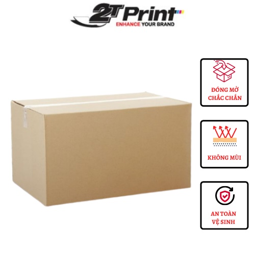 10x8x18 cm Hộp Carton đóng hàng - Hộp Cod thùng giấy tận xưởng - 2TPrint in ấn theo yêu cầu