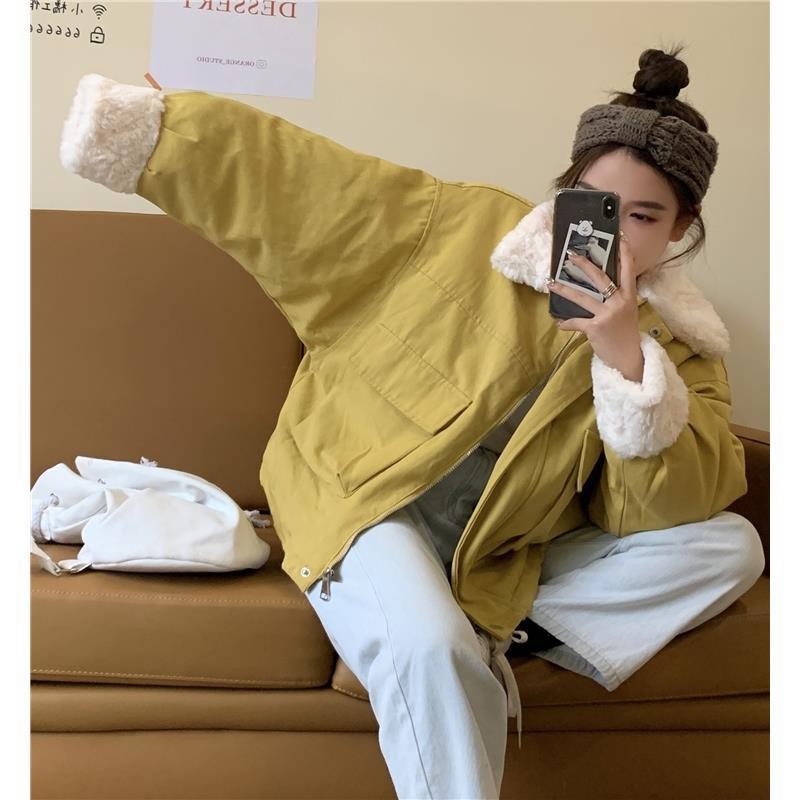 Áo Khoác Phao Có Nón Phối Lông Thời Trang Rockmagic2020 Cho Nữ | BigBuy360 - bigbuy360.vn