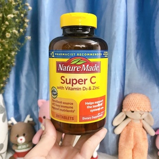 Nature made super vitamin c with vitamin d3 + zin c