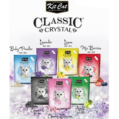 [ Bán sỉ ] Cát vệ sinh cho mèo thủy tinh KITCAT Singapor 5 L