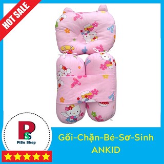 Gối Chặn Chống Lõm Chống Méo Đầu cho Bé Sơ Sinh ANKID