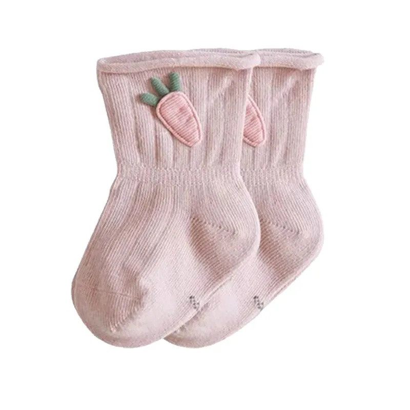 Vớ Ống Rộng Thoáng Khí Dễ Thương Dành Cho Bé 0-3 Tuổi