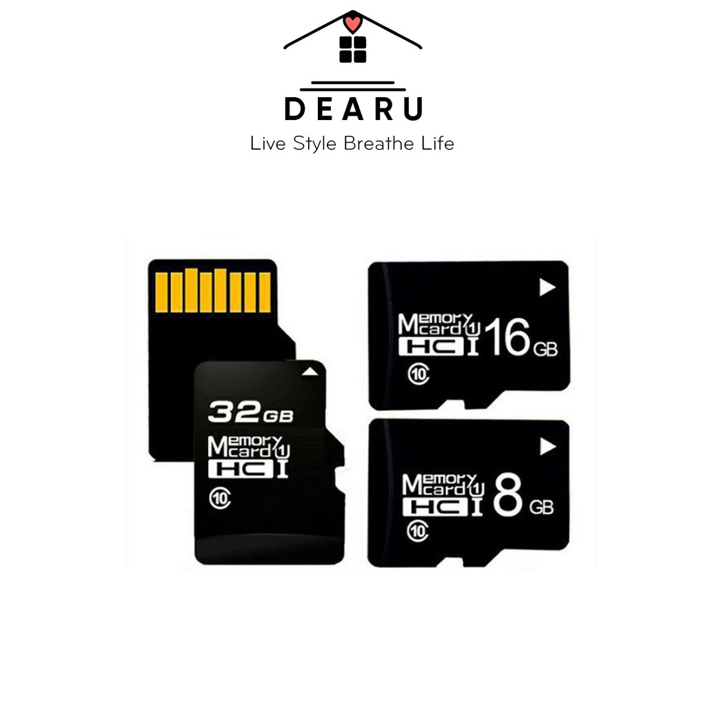 Thẻ nhớ lưu trữ C10 các loại 4GB,8GB,16GB,32GB,64GB tốc độ truyền tải dữ liệu nhanh bộ nhớ chính xác