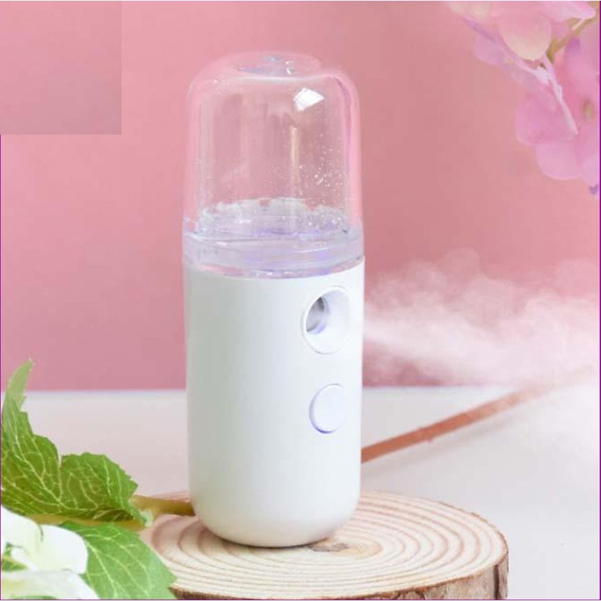 Máy Phun Sương Mini Cầm Tay Mist Sprayer - Máy Phun Sương Nano Xịt Khoáng S01, Tạo Ẩm Cho Da