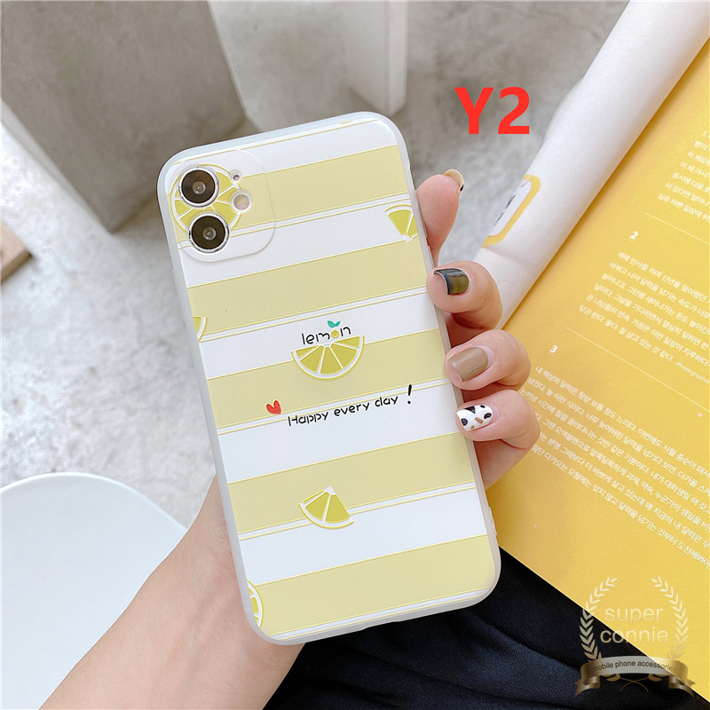 Ốp Điện Thoại Tpu Mềm Họa Tiết Quả Chanh 3d Dập Nổi Cho Xiaomi Redmi 9 Redmi Note 9 Note 9pro Note 9s Note8 Xiaomi Poco M3