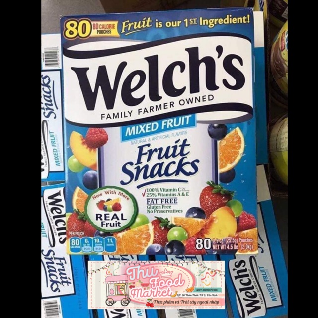 Kẹo Dẻo Welch's của Mỹ