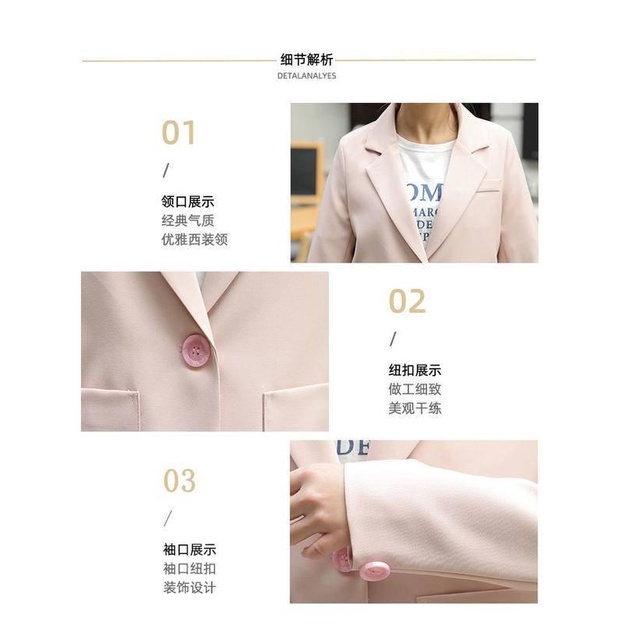 [MOKA] Áo Khoác Vest Ngắn📣📣Áo Khoác Kiểu Hàn Quốc Tay Dài Thời Trang Xuân Thu Cho Nữ | BigBuy360 - bigbuy360.vn