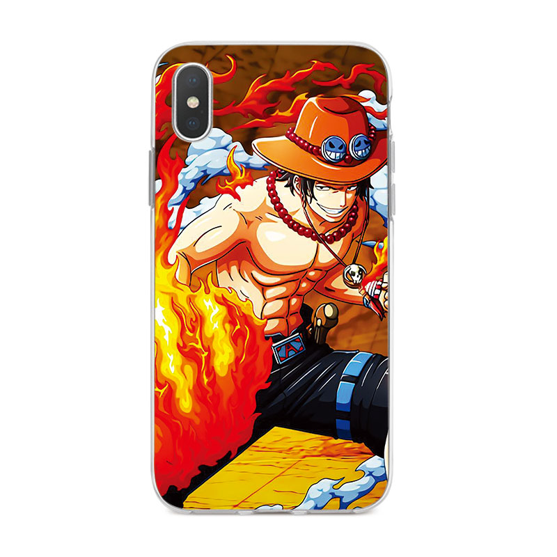 Ốp Lưng iPhone X 6 6s 6Plus 6s Plus 7 7Plus 8 8Plus 5 5s SE TPU mềm Case One Piece Ace