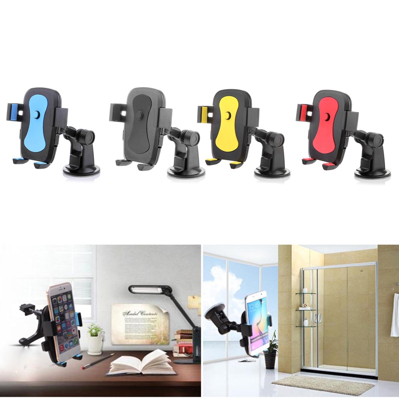 Giá Đỡ ĐiệN ThoạI Xoay 360 Độ GắN KíNh ChắN Gió Xe Hơi